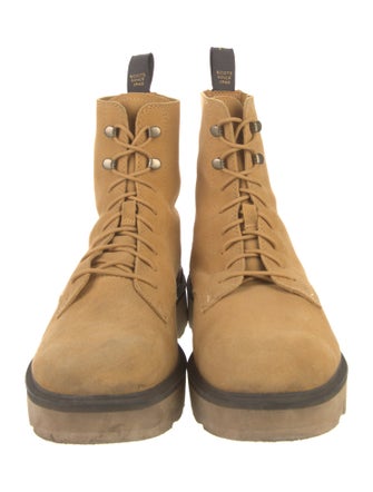 Sorel Suede Combat Boots