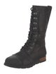 Sorel Leather Lace-Up Boots