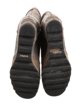 Sorel Leather Lace-Up Boots