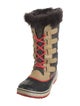 Sorel Printed Fur Trim Boots