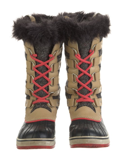 Sorel Printed Fur Trim Boots