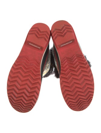 Sorel Printed Fur Trim Boots