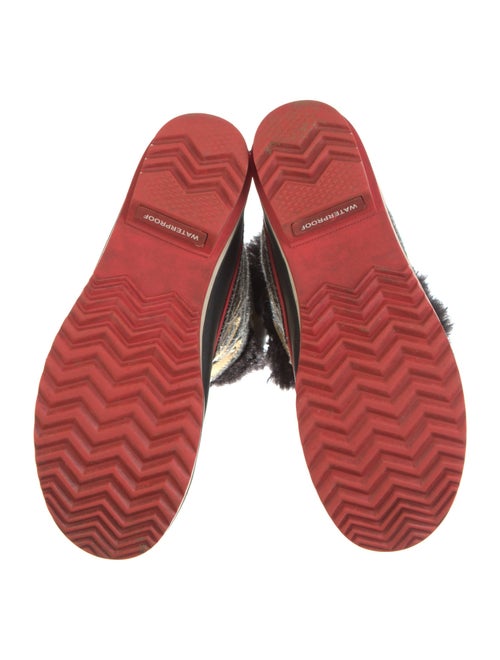 Sorel Printed Fur Trim Boots