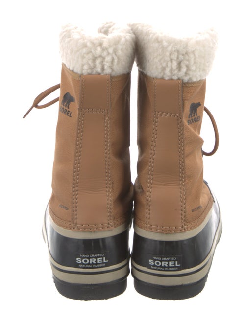 Sorel Striped Lace-Up Boots