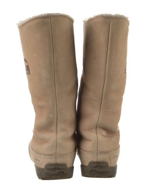 Sorel Nubuck Graphic Print Lace-Up Boots