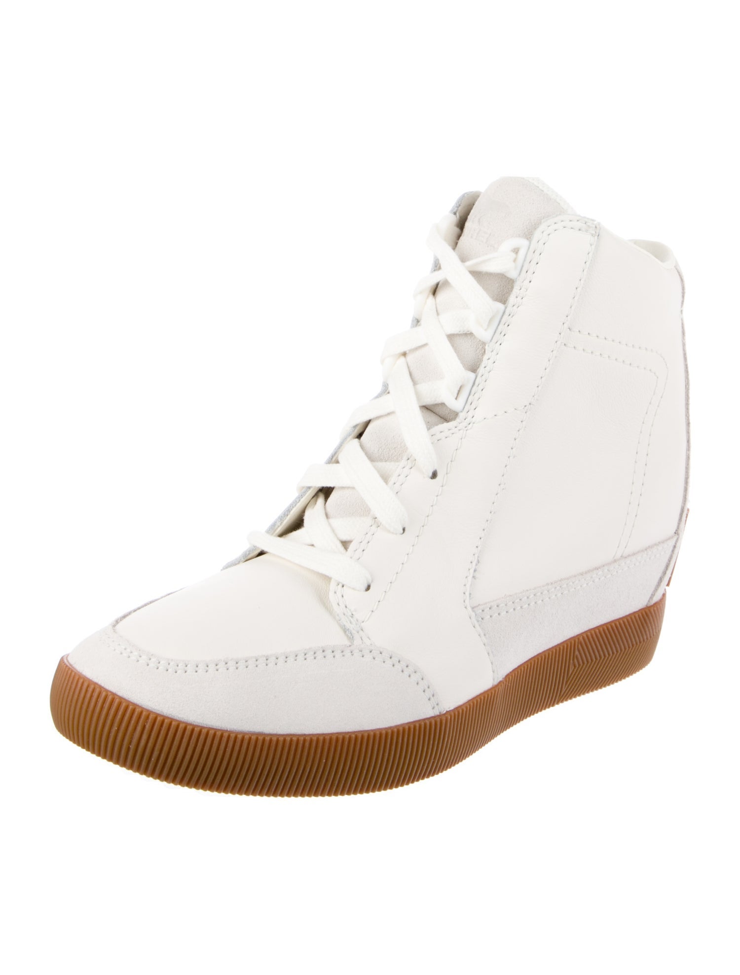 Sorel Leather Colorblock Pattern Lace-Up Boots w/ Tags