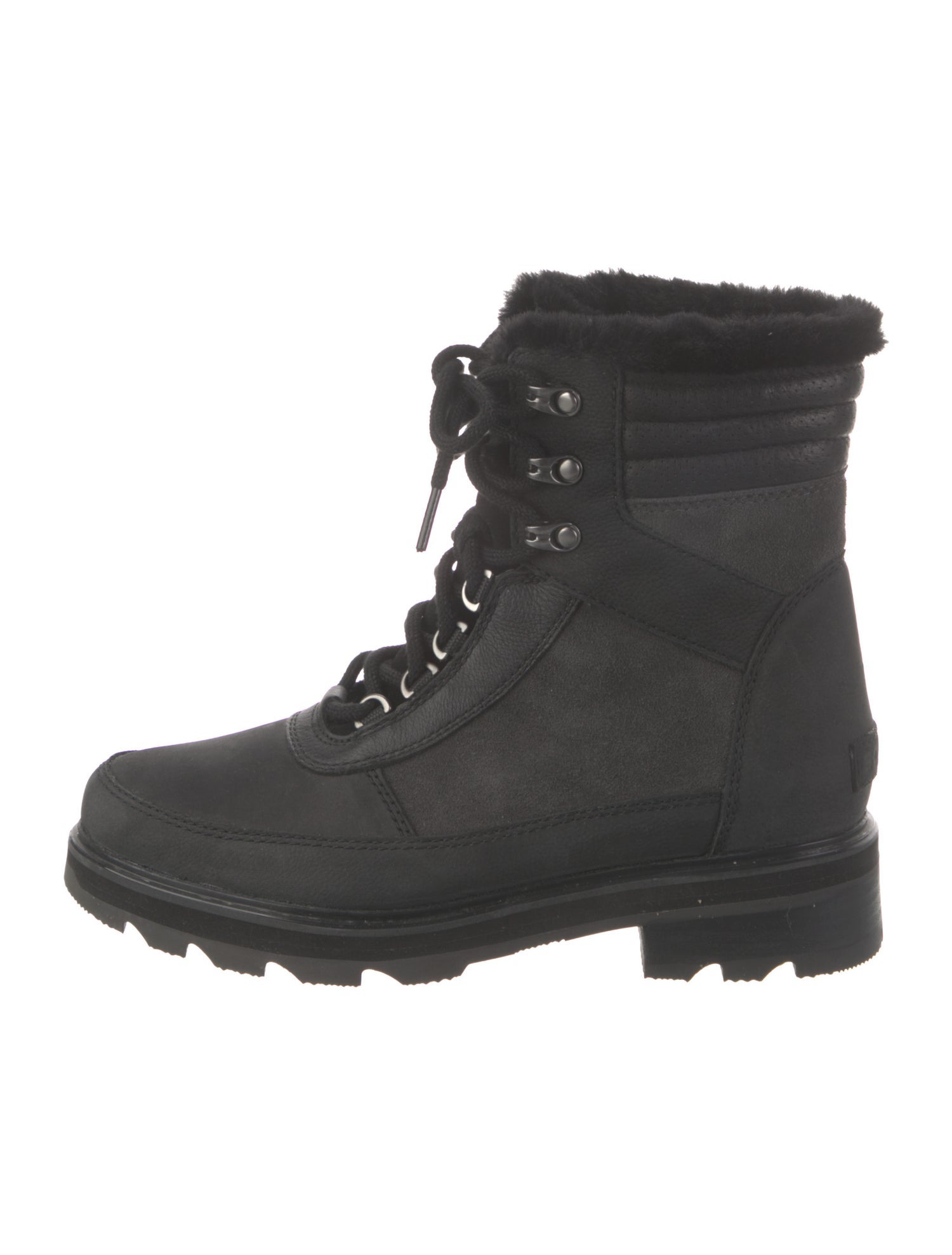 Sorel Leather Combat Boots
