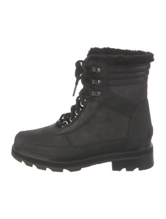 Sorel Leather Combat Boots
