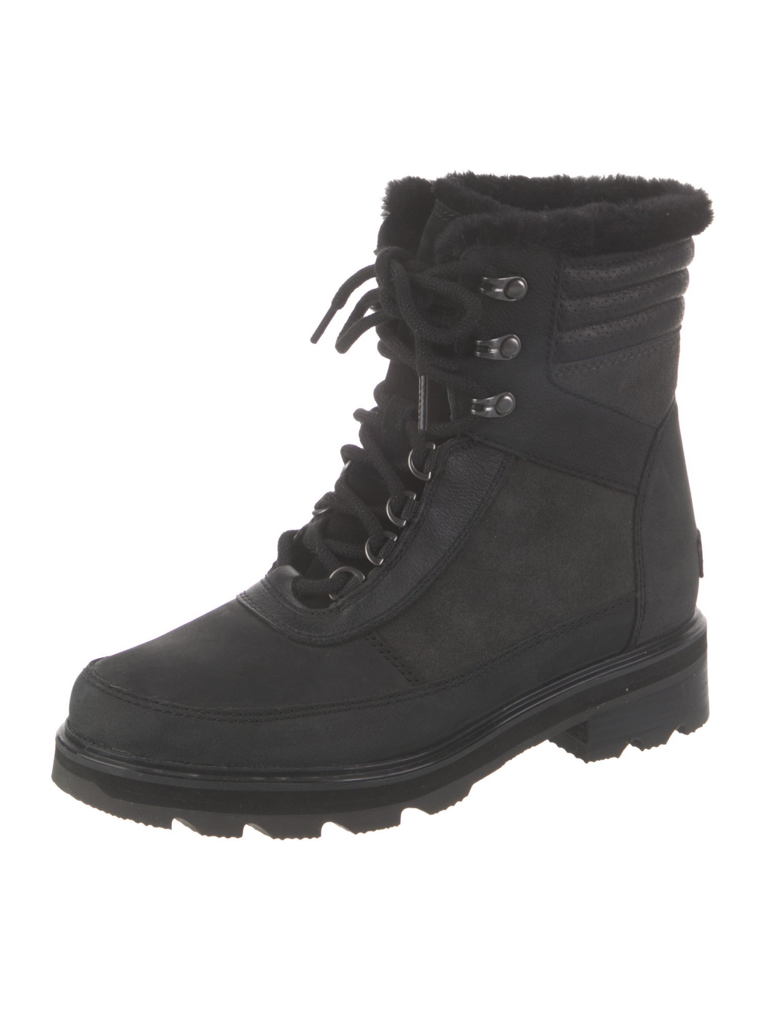 Sorel Leather Combat Boots