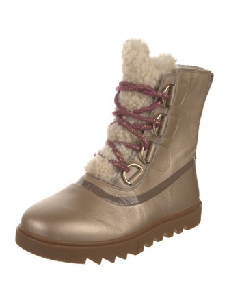 Sorel Leather Lace-Up Boots