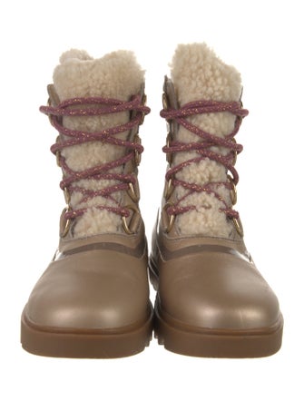 Sorel Leather Lace-Up Boots
