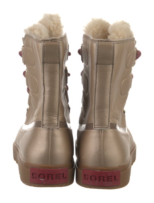 Sorel Leather Lace-Up Boots