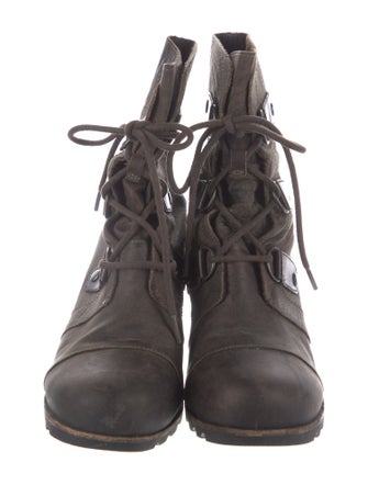 Sorel Leather Lace-Up Boots
