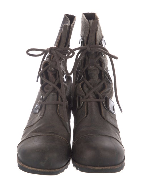 Sorel Leather Lace-Up Boots