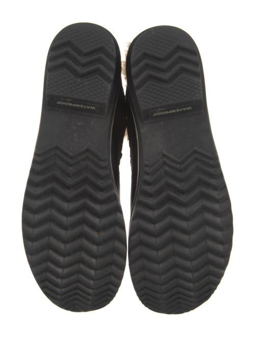 Sorel Faux Fur Trim Lace-Up Boots