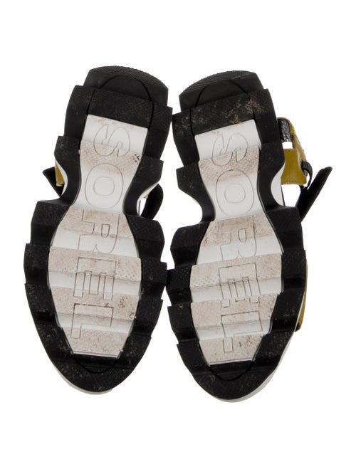 Sorel Leather Printed Slingback Sandals