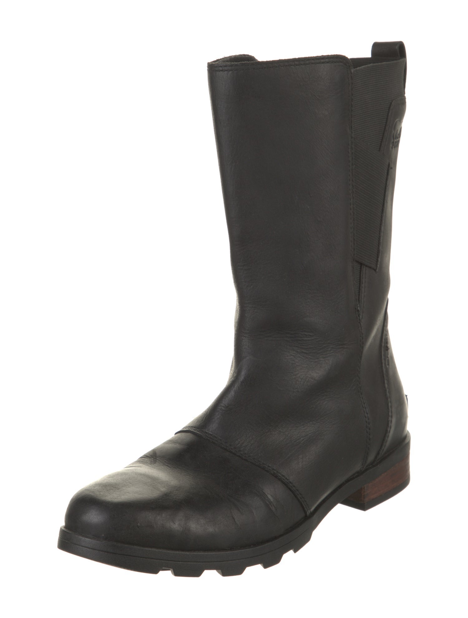 Sorel Leather Moto Boots