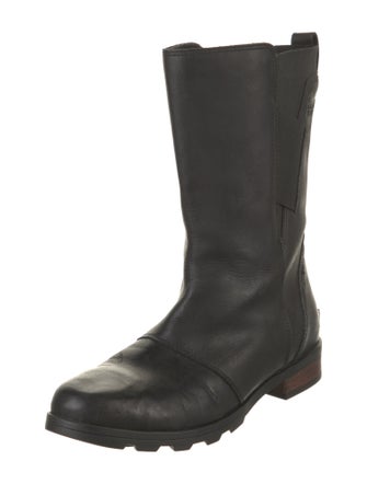 Sorel Leather Moto Boots