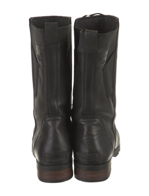 Sorel Leather Moto Boots