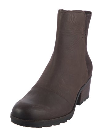 Sorel Leather Chelsea Boots