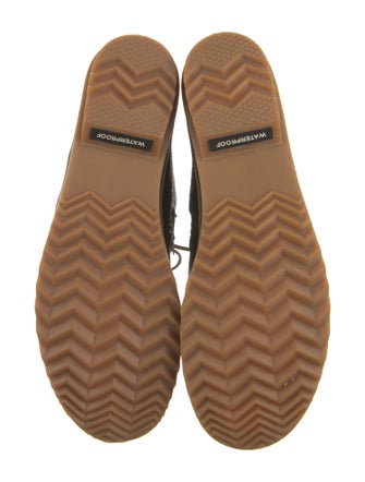 Sorel Wool Striped Lace-Up Boots