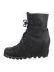 Sorel Leather Lace-Up Boots