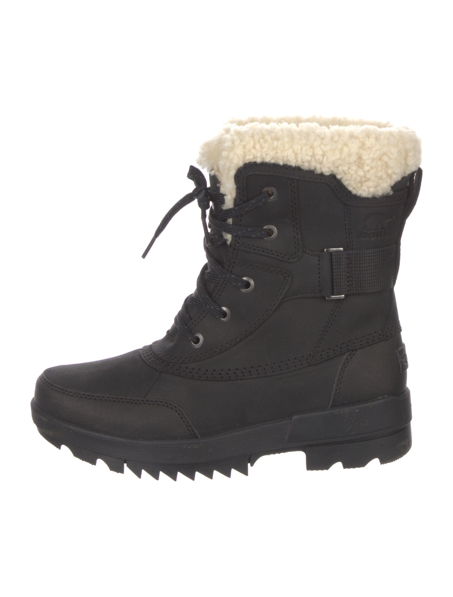 Sorel Leather Combat Boots