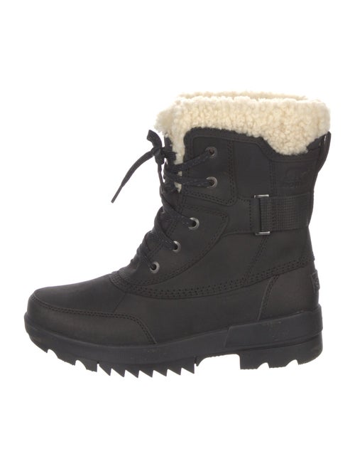 Sorel Leather Combat Boots