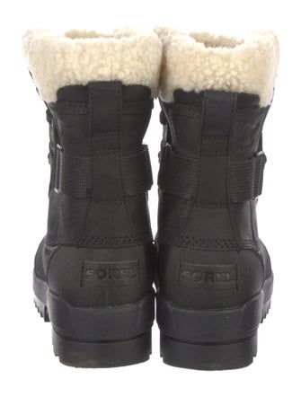 Sorel Leather Combat Boots