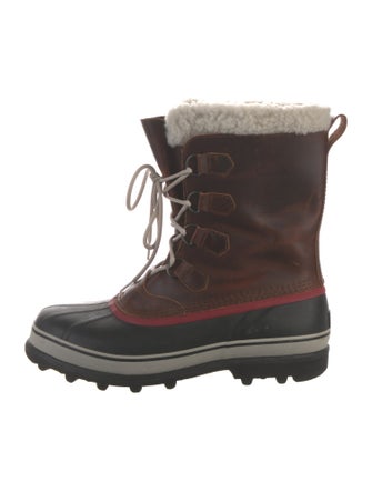 Sorel Leather Lace-Up Boots