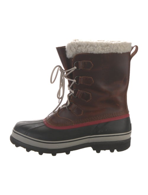 Sorel Leather Lace-Up Boots