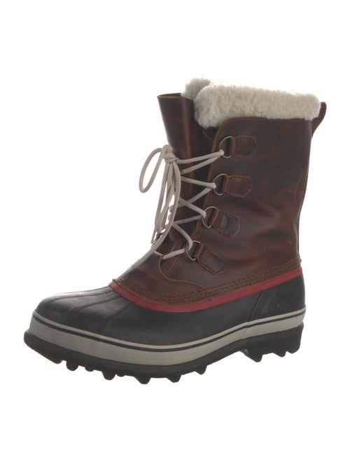 Sorel Leather Lace-Up Boots
