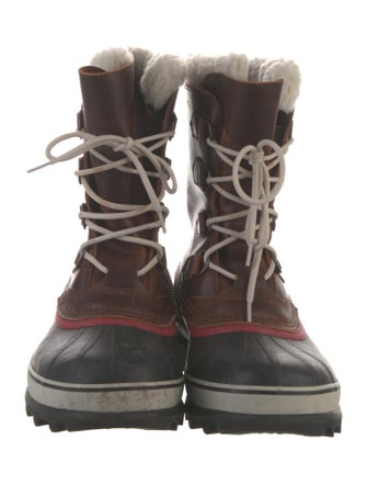 Sorel Leather Lace-Up Boots