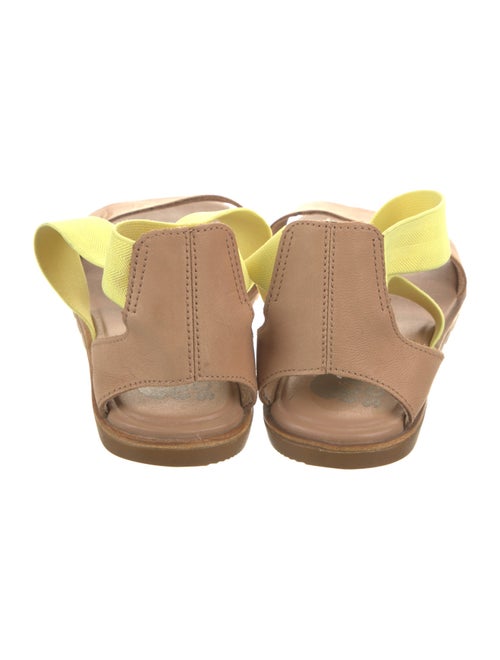 Sorel Leather Printed Slingback Sandals