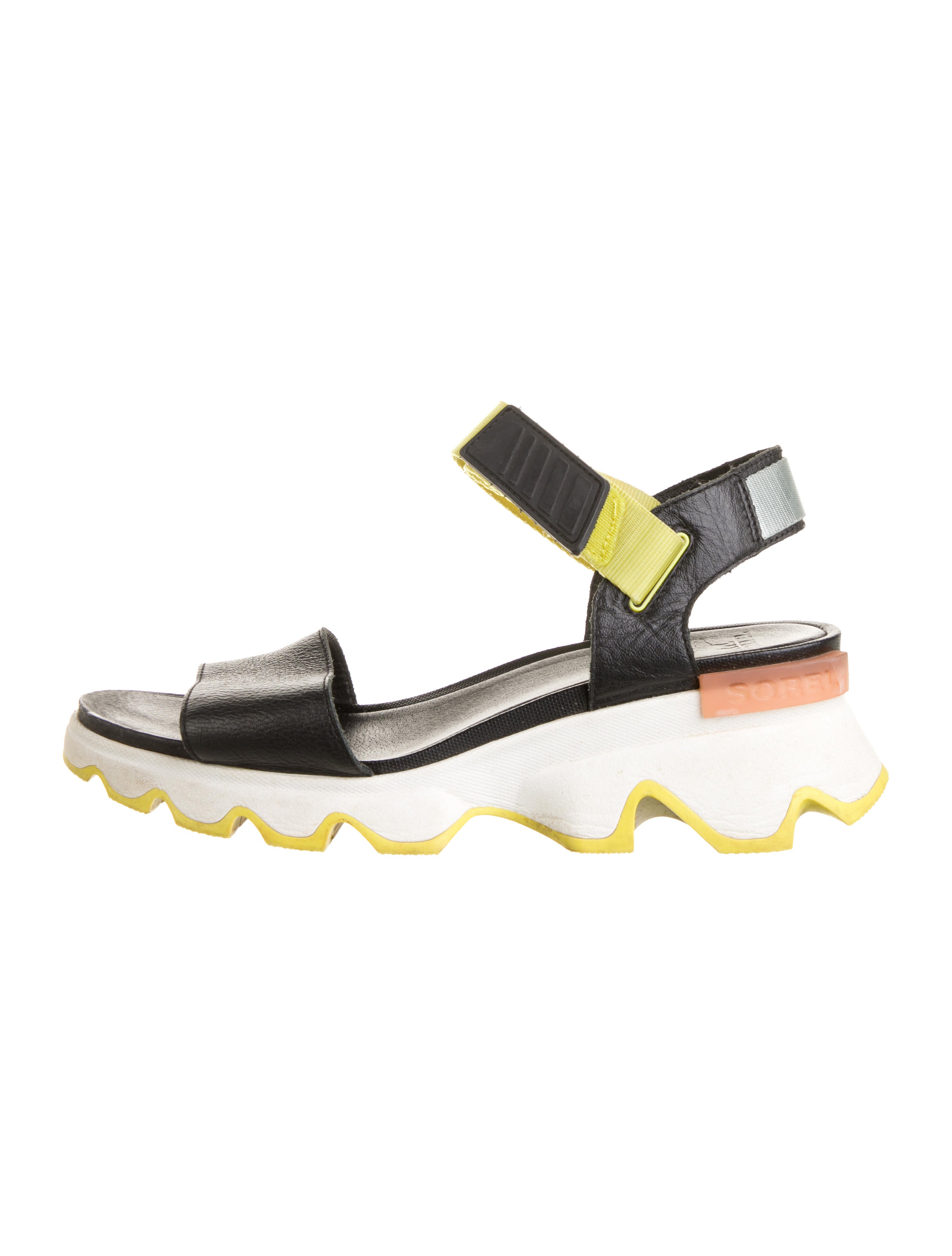 Sorel Leather Slingback Sandals