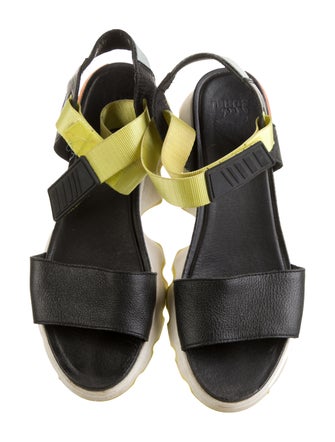 Sorel Leather Slingback Sandals
