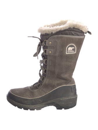 Sorel Suede Lace-Up Boots