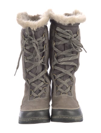 Sorel Suede Lace-Up Boots