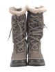 Sorel Suede Lace-Up Boots