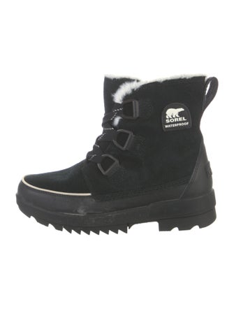 Sorel Suede Combat Boots