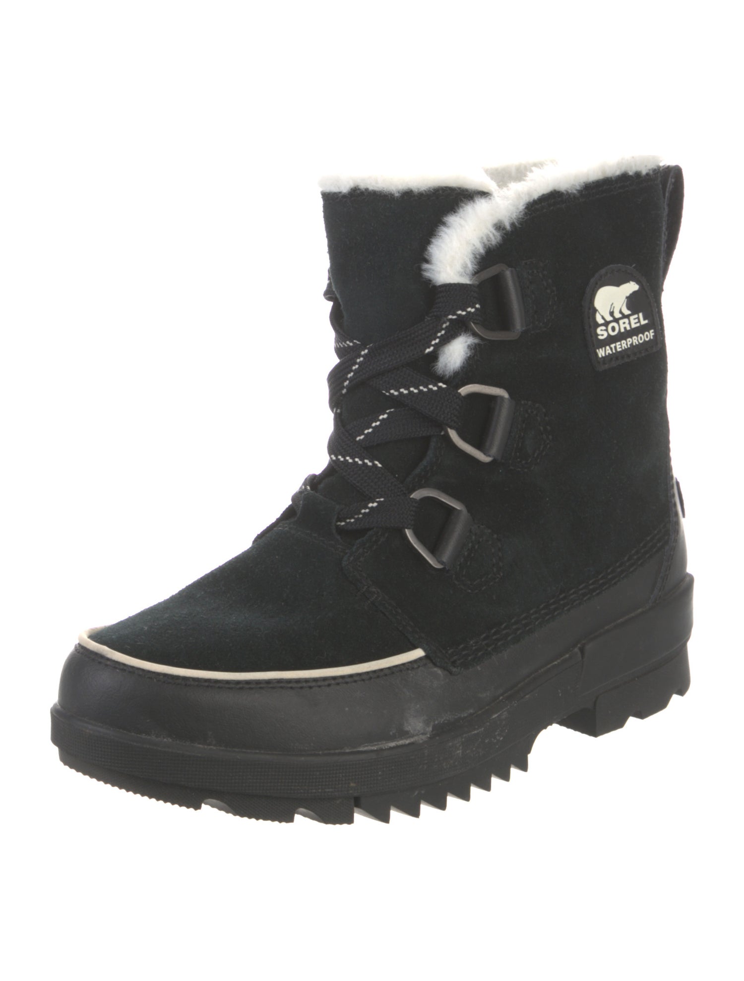 Sorel Suede Combat Boots