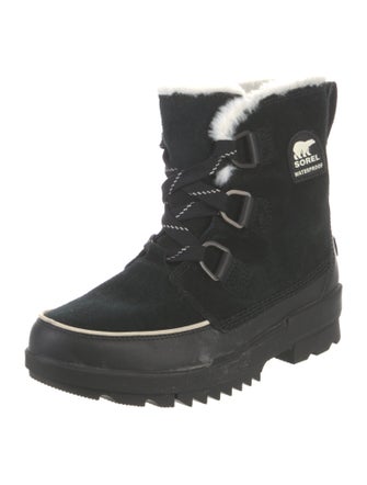 Sorel Suede Combat Boots