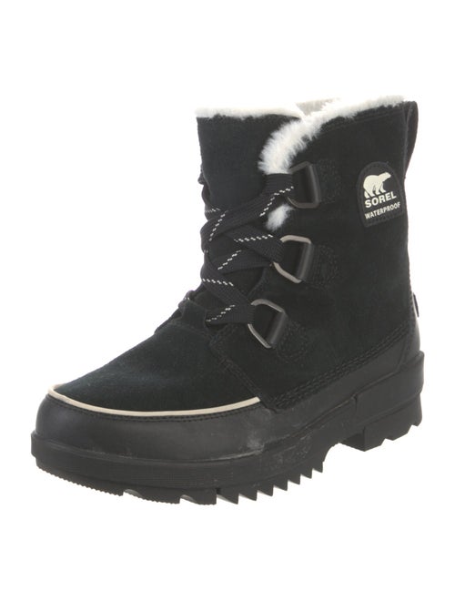 Sorel Suede Combat Boots