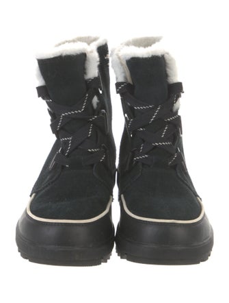 Sorel Suede Combat Boots