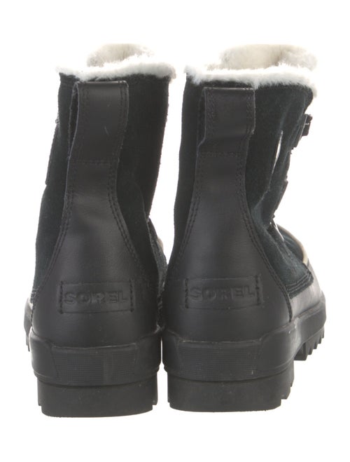 Sorel Suede Combat Boots