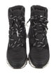 Sorel Nylon Leather Trim Embellishment Lace-Up Boots