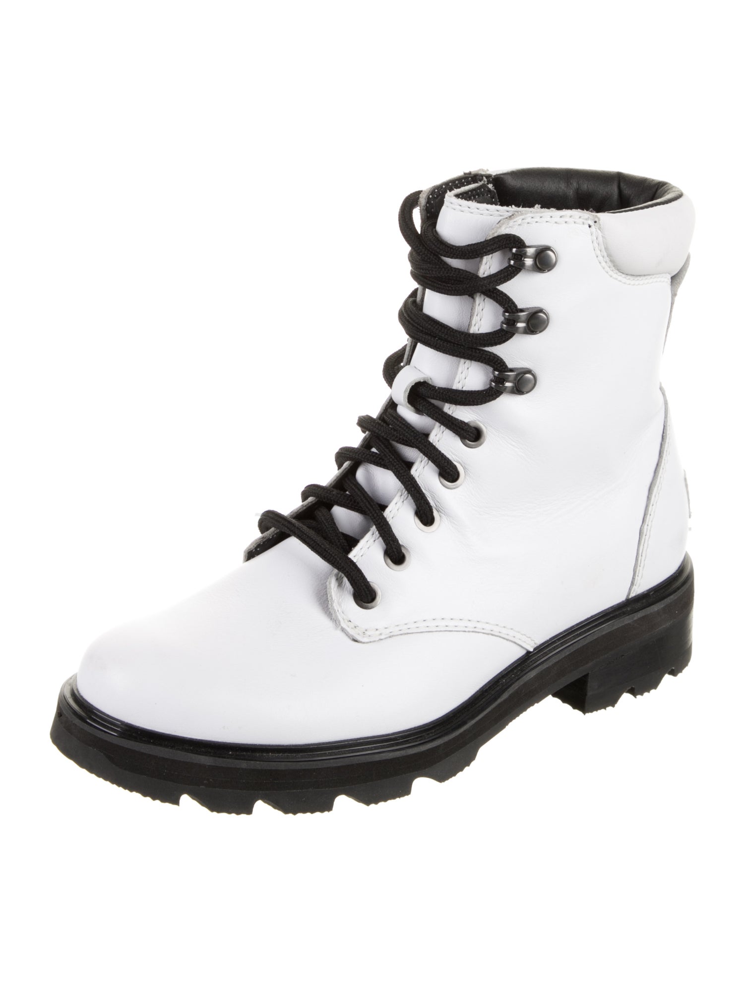 Sorel Leather Combat Boots