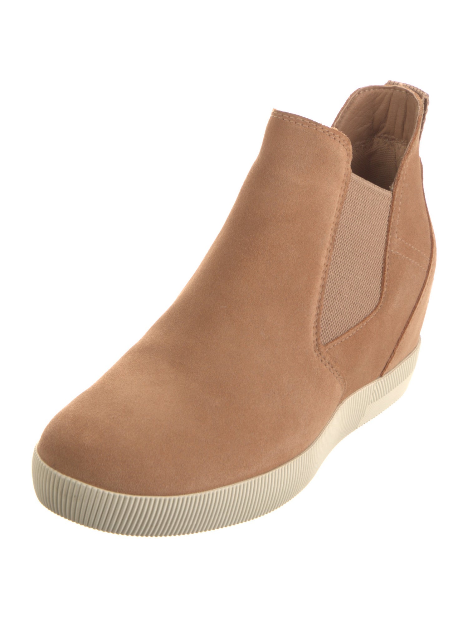 Sorel Suede Wedge Sneakers