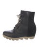 Sorel Leather Lace-Up Boots