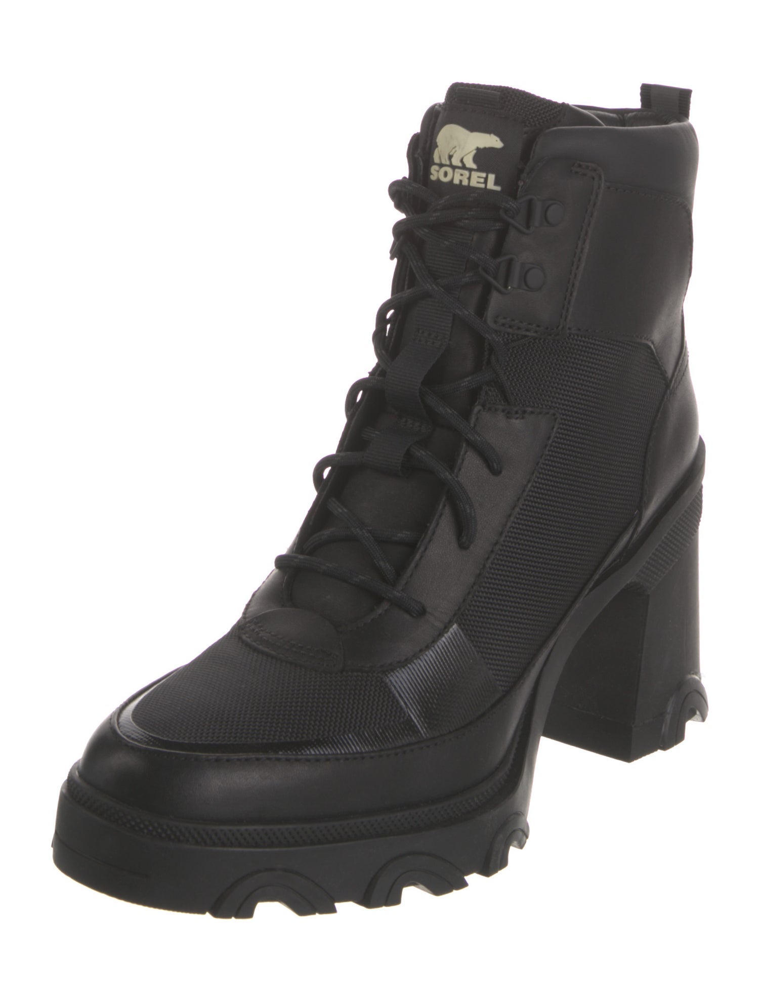 Sorel Leather Lace-Up Boots